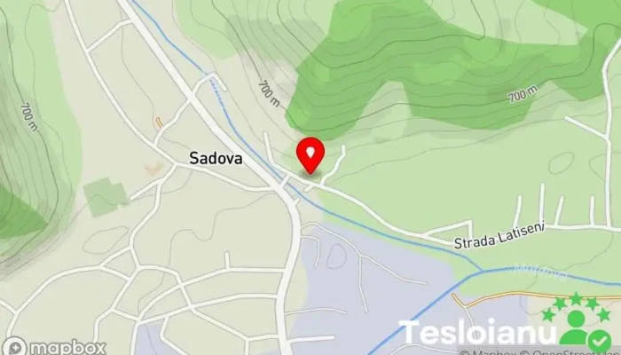 hartă a AD Garage Service auto în Sadova