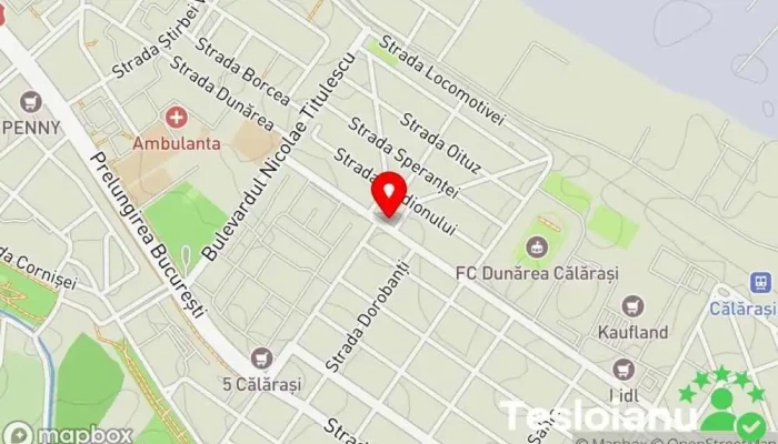 hartă a Agneza Lacto-Bar  în Călărași