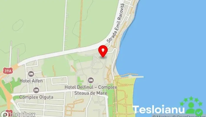 hartă a Aqvatonic Balneo Spa - Steaua de Mare Hotel în Eforie Nord