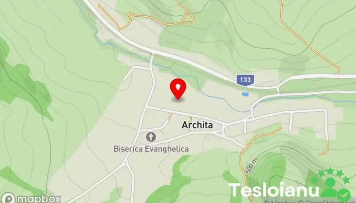 hartă a Archita  în Archita
