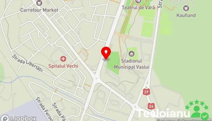 hartă a ATELIER CHEI VASLUI Lăcătuș în Vaslui