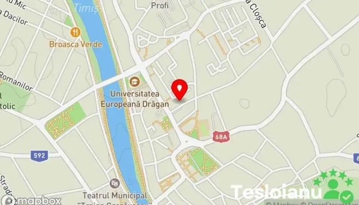 hartă a ATHEN'S TRADE S.R.L. Servicii de duplicare chei în Lugoj