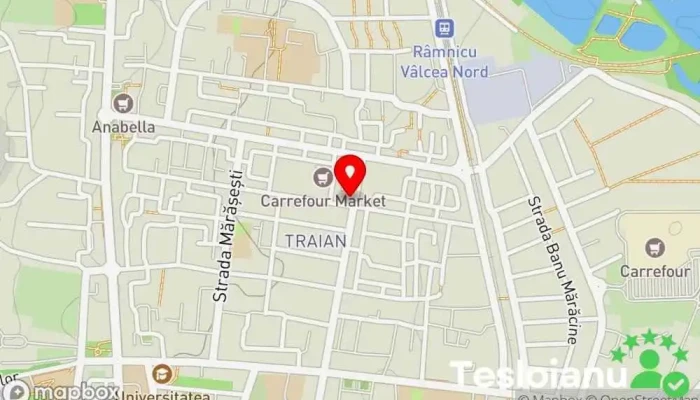 hartă a Autokey Coding Lăcătuș în Râmnicu Vâlcea