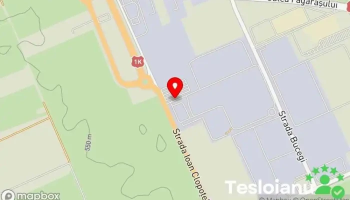 hartă a Autoliv Companie pentru fabricarea de mase plastice în Brașov