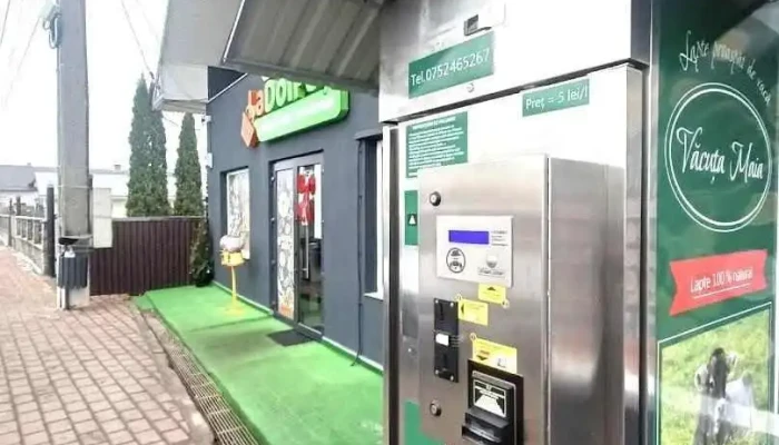 Automatul de lapte Văcuța Maia Calafindești - Suceava