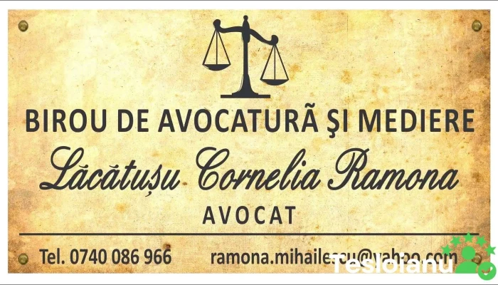 Avocat Lacatusu Cornelia Ramona -  De La Proprietar - Galați