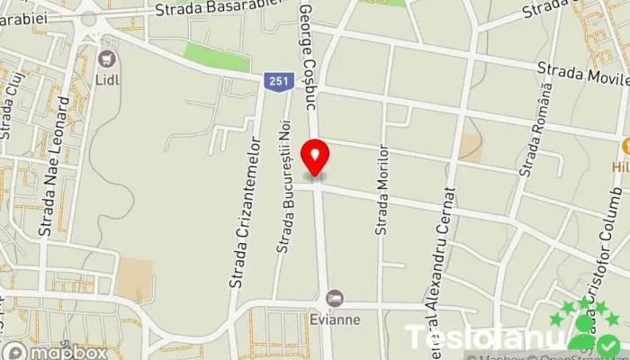 hartă a Avocat Lacatusu Cornelia Ramona Avocat în Galați