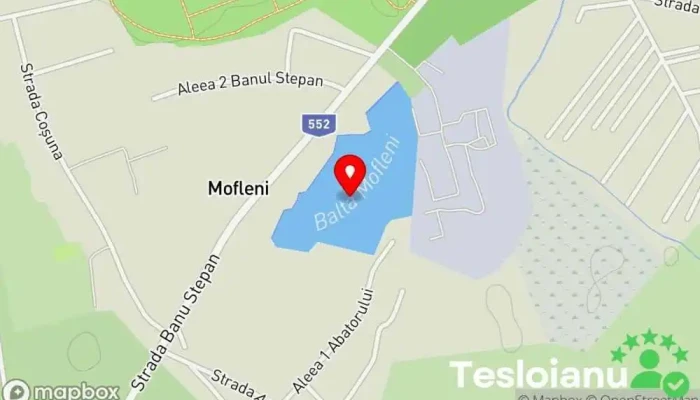 hartă a Balta Mofleni Lac în Craiova