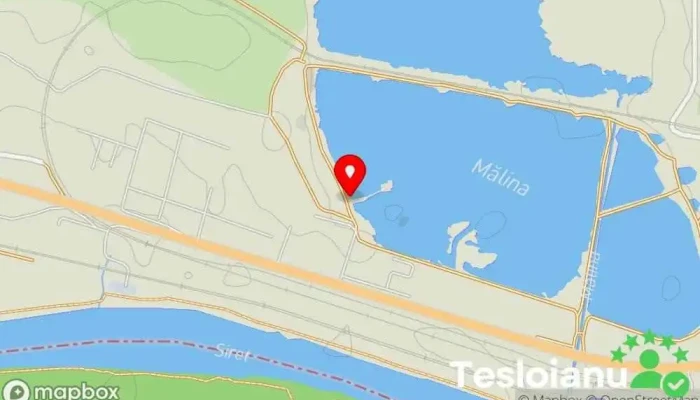 hartă a Balta Movileni Club de pescuit în Movileni