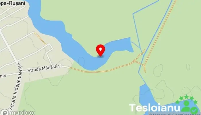 hartă a Balta parepa Lac de pescuit în Parepa-Rușani