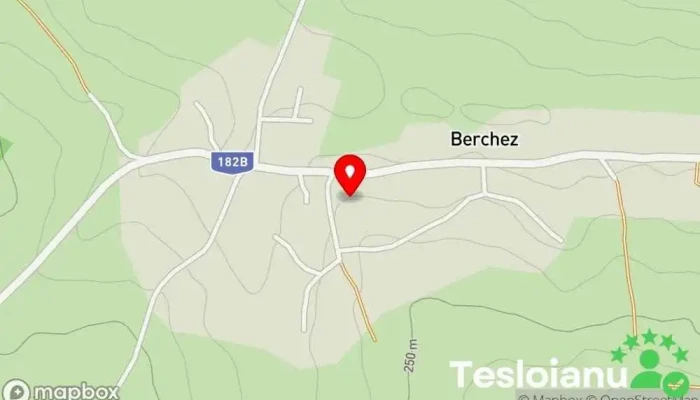 hartă a Berchez  în Berchez