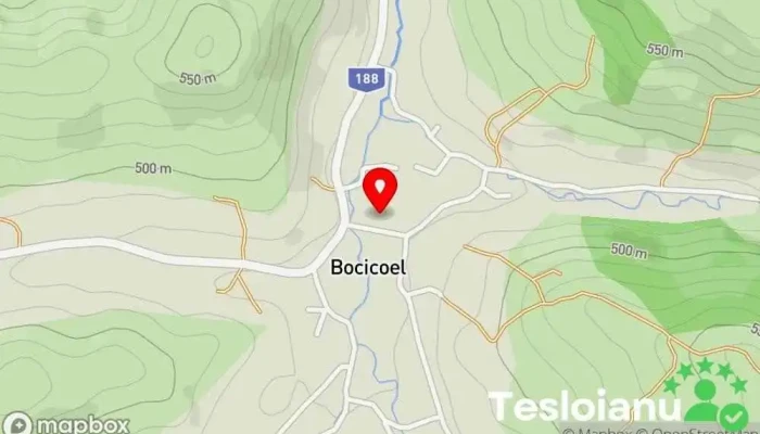 hartă a Bocicoel  în Bocicoel