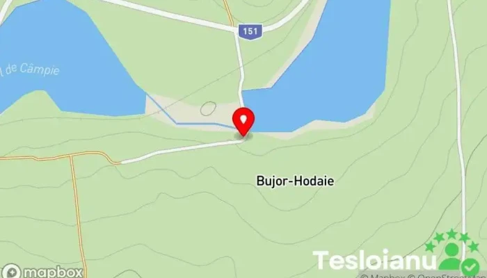 hartă a Bujor-Hodaie  în Bujor-Hodaie