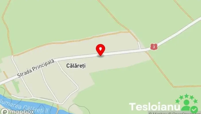 hartă a Călăreţi  în Călăreţi