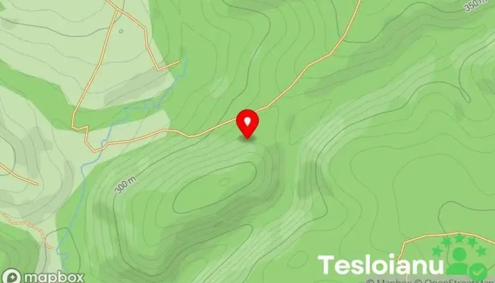 hartă a Calcarele tortoniene de la Tăşad Rezervație naturală în 