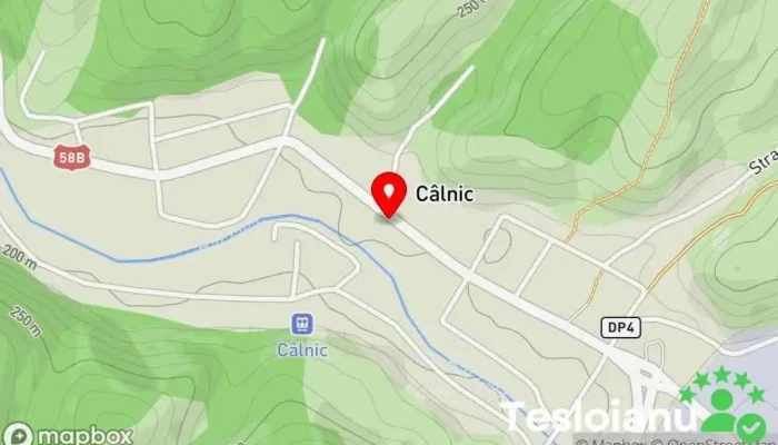 hartă a Câlnic  în Câlnic