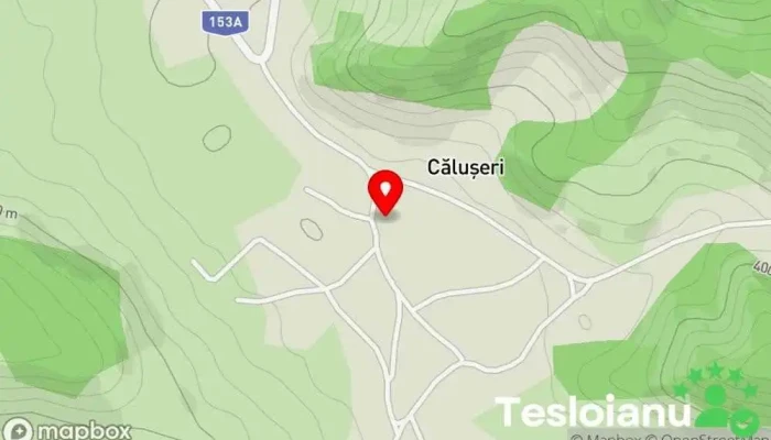 hartă a Căluşeri  în Căluşeri