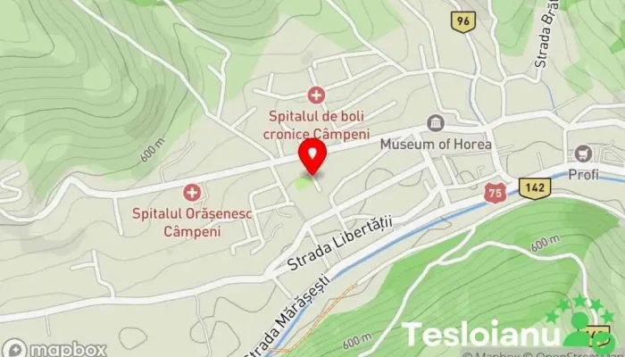hartă a Câmpeni  în Câmpeni