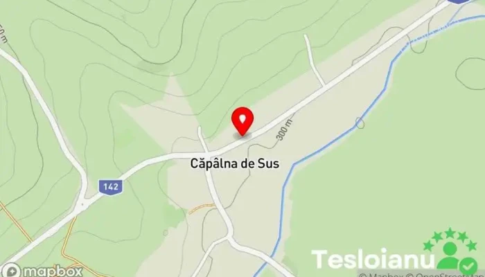 hartă a Căpâlna de Sus  în Căpâlna de Sus
