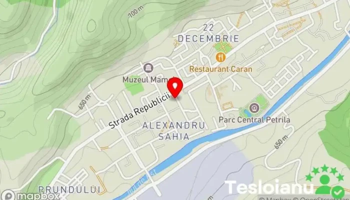 hartă a Capela Varvara Petrila Servicii funerare în Petrila