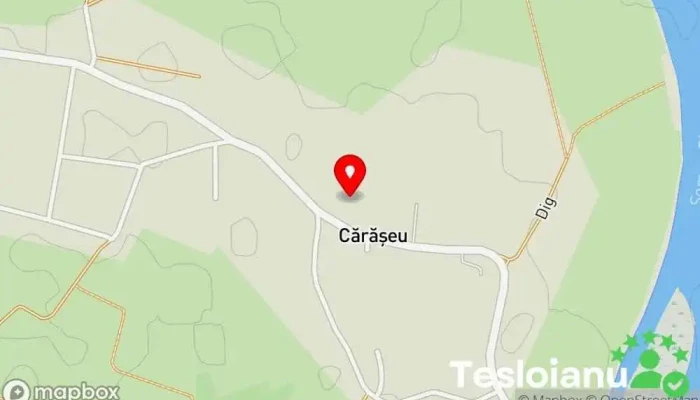 hartă a Cărăşeu  în Cărăşeu
