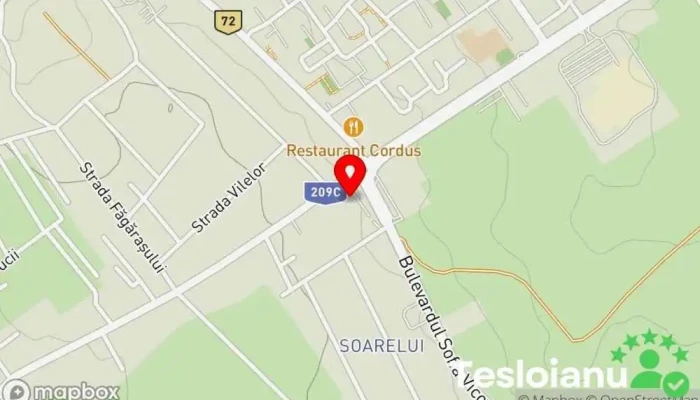 hartă a Castrol Service Auto Test Bucovina Serviciu de schimbare a uleiului în Suceava