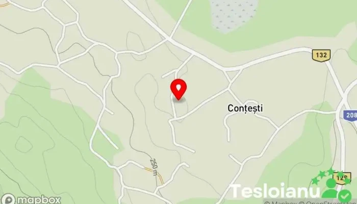 hartă a Castrol Service AutoGal Service Service auto, Serviciu de schimbare a uleiului în Conțești