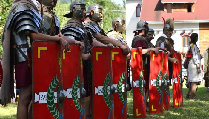 Castrul Roman De La Calugareni Scor - Călugăreni