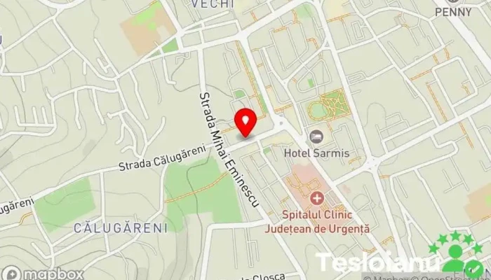 hartă a Centrul Cultural Drăgan Muntean Centru cultural în Deva