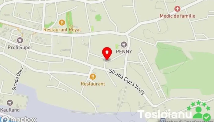 hartă a Chei auto Târgu Neamt Lăcătuș în Târgu Neamț