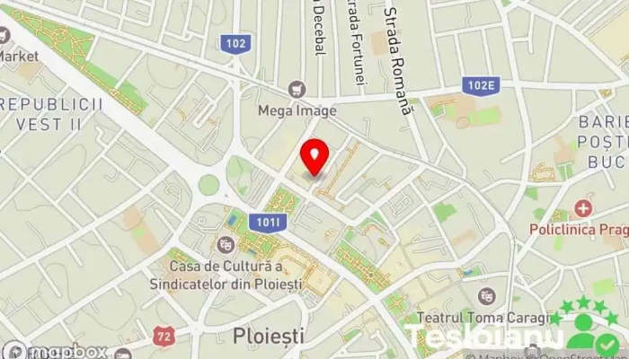hartă a CHEI OK Servicii de duplicare chei, Piața auto, Serviciu de lăcătușerie de urgență, Lăcătuș, Serviciu de reparaţii în Ploiești