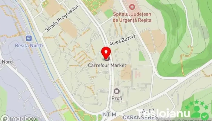 hartă a Cheiserv. Lăcătuș în Reșița