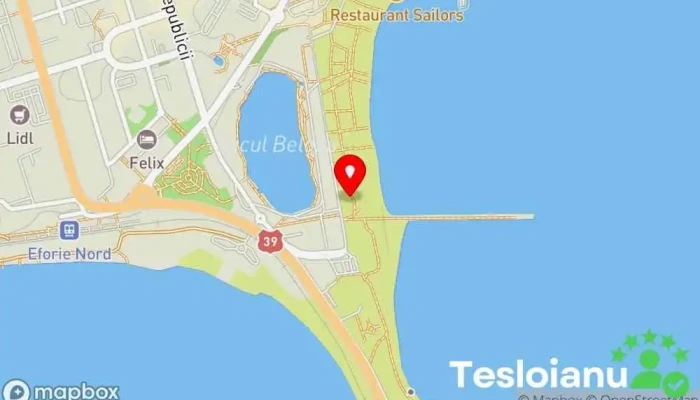 hartă a Cherhanaua “La Stuf” Restaurant în Eforie Nord