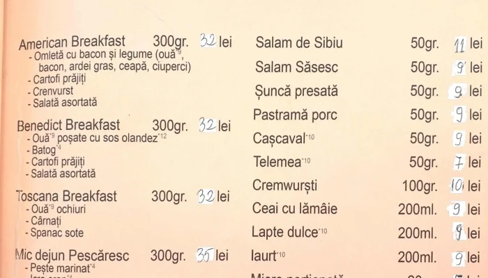 Cherhanaua La Stuf Meniu - Eforie Nord