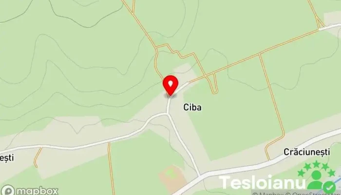 hartă a Ciba  în Ciba