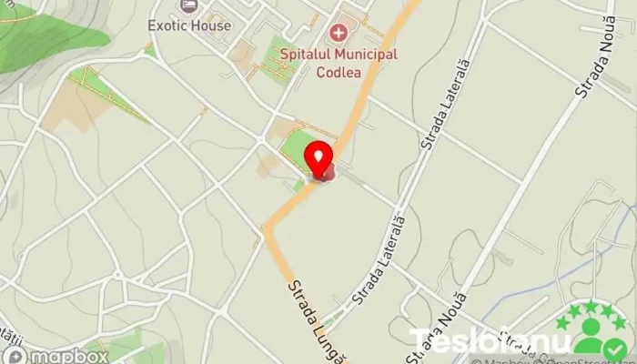 hartă a Codlea  în Codlea