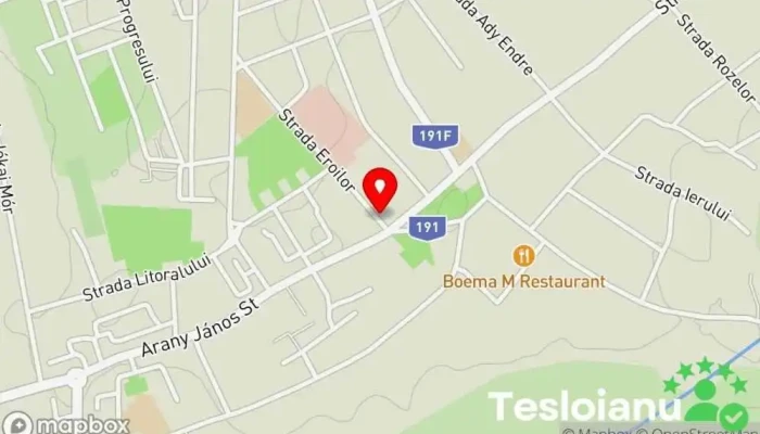 hartă a Colibri Café To GO Marghita Cafenea în Marghita