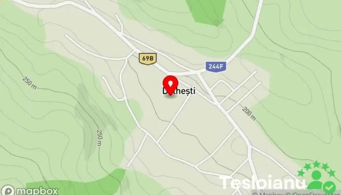 hartă a Comuna Dolhești  în Comuna Dolhești