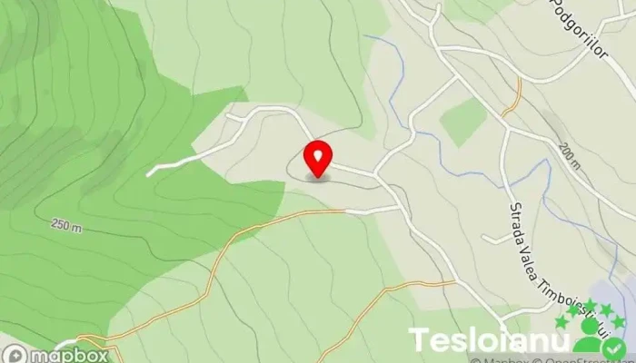 hartă a Comuna Tâmboești  în 