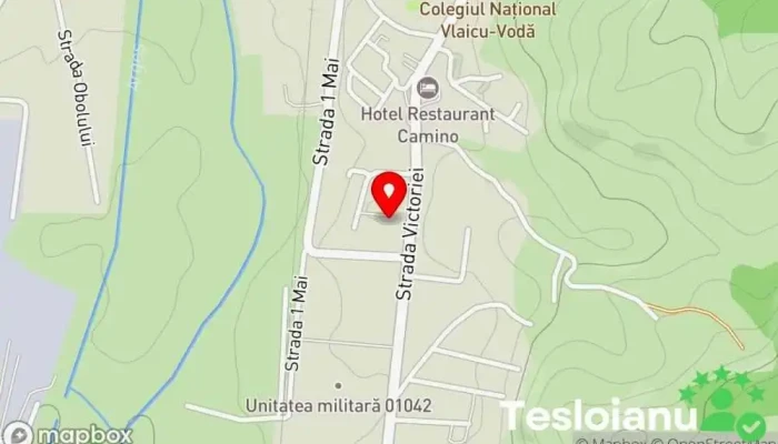 hartă a Confecții  în Curtea de Argeș