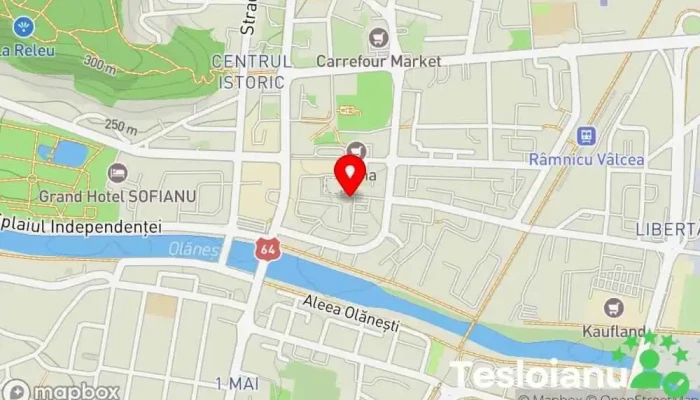 hartă a Copiat chei - Ascuțit cuțite Vâlcea Servicii de duplicare chei în Râmnicu Vâlcea