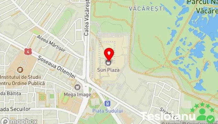 hartă a Copiere Chei Sun Plaza Lăcătuș în București