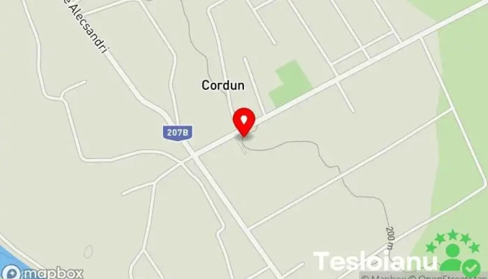 hartă a Cordun  în Cordun