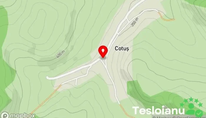 hartă a Cotuș  în Cotuș