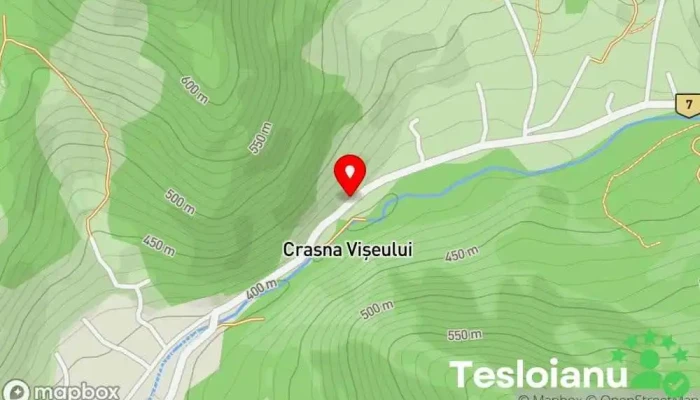 hartă a Crasna Vişeului  în Crasna Vişeului