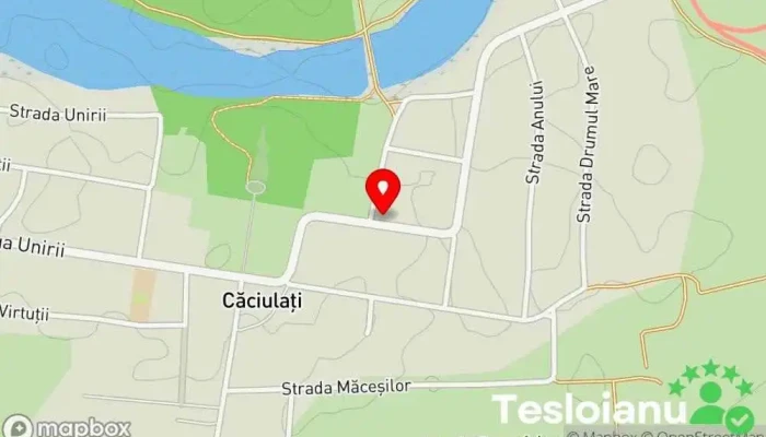 hartă a Cristache Măcelaru Măcelărie în Căciulați