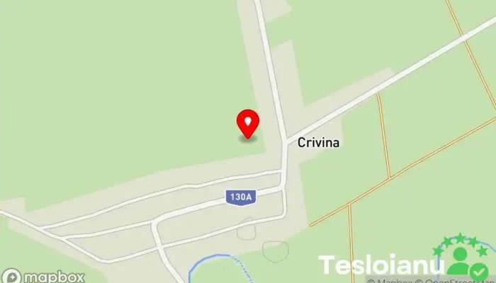 hartă a Crivina  în Crivina