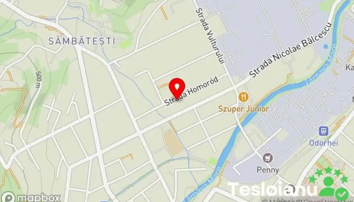 hartă a Croitorie rustica - Închiriere costume populare secuiești Croitor în Odorheiu Secuiesc
