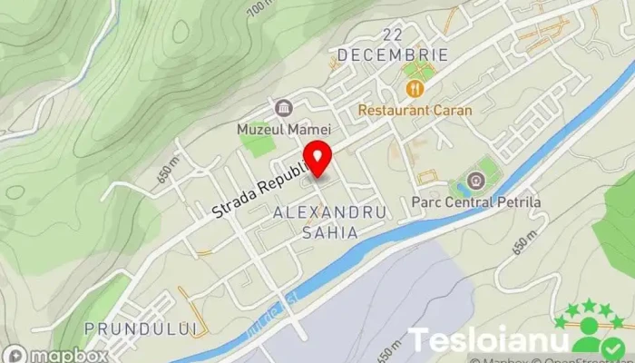 hartă a CTC Funerare - Servicii funerare complete Servicii funerare, Pompe funebre în Petrila