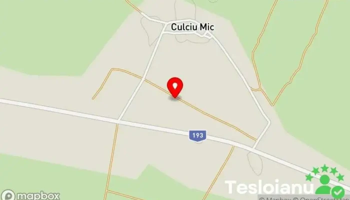 hartă a Culciu Mic  în Culciu Mic